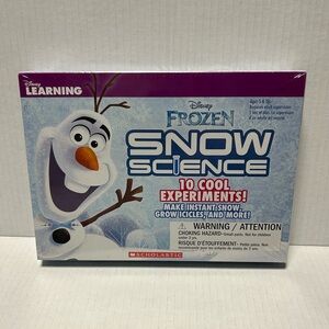 Frozen: Disney Learning - Snow Science: 10 Cool Experiments, Make Instant Snow